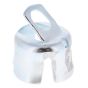Plug Keeper Suitable for 7 Pin N & S Style Plugs - c/w Bolt Bracket Chrome
