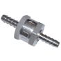 Inline Non Return Valve 8mm Tails Aluminium