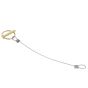 8mm Lynch Pin with Plastic Coated Cable