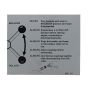 Legend Plate Op & Care Instructions for Terex MBR71 / 1-71Rollers - OEM No. 8001 317