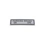 Decal Brake Instruction for Mecalac MBR71 / 1-71 Roller - OEM No. 8002-2011