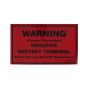 Negative Battery Decal for Terex MBR71 / 1-71 Rollers - OEM No. 8002 2032