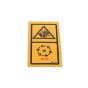 Stop Fan Decal for Terex Machines - OEM No. 8002 2281