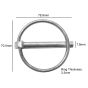Lynch Pin 5/16" x 67mm ID for JCB, Kubota - Replaces 826/00600, 69191-66890