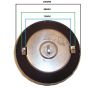 Tank Cap 110mm for Hatz Bomag Wacker Fuel & Water Tanks