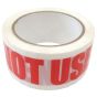 Do Not Use - Polypropylene  Warning Tape - 50mm x 66mtr