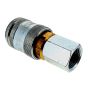 Coupling 1/2" BSP Female Taper for Industrial Applications