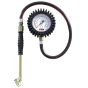 PCL Tyre Pressure Gauge Dial Type with Hold On Connector 1/4" end Fitting