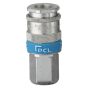 Coupling 1/4" BSP Female Parallel Thread for PCL XF Series