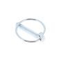 Lynch Pin 5/16" (8mm) x 45mm ID for JCB 8008 Excavator - Replaces 826/01278