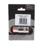 SIP 1/4" BSPT Slimline Female End Connection Coupler - Zinc-plated Steel 