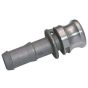 Camlock Coupling Type E to 1" Tail BSP Tapered Male Aluminium