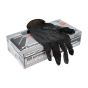 Disposable Nitrile Black Gloves Powder & Latex Free Size 10 XL 100 Pack