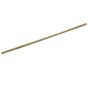 Heavy Duty Wooden Broom Handle - Length: 5 ft,  Diameter: 1.1/8"