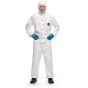 Tyvek Hooded 200 Easysafe Coverall Fine Particles & Fibre Protection White XL