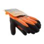 Orange Double Coated Latex Cold Resistant Gloves (Size 7-Small)