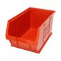 Red Plastic Wall Panel Storage Bins Size 5 - Pack of 10