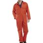 Orange Poly/Cotton Boiler-suit