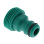 3/4" Male Threaded Green Plastic Hose Connector - 900 001 ***LAST STOCK***