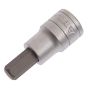 Hexagon S2 Socket Bit 1/2in Drive 8mm - Teng M121508-C
