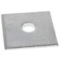 Square Plate Washer, M16 (Hole) Size: 2", Thick: 3mm - Each