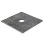Square Plate Washer M16 (Hole) Size: 3" Thickness: 3mm - Each