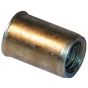 Threaded Nutserts, Smooth Body, Size: 8mm, Pack of 50
