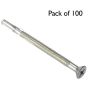 Hexagon Head Self Drilling Screws - Size: 5.5x65 (12mm Thick) - Pack of 100