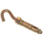 Shield Anchor - Hook Bolt, Size: M6 (Hole Size 10mm) - Sold Individually