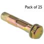 Sleeve Anchor - Loose Bolt, Size: M12 x 100 - Pack of 25