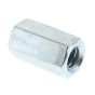 Studding Connectors, Bright Zinc Plated, Size: M24 x 72mm - Each