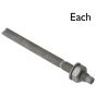 Chemical Anchor Stud, Size: M8 x 110 - Supplied w/ Nut & Washer