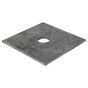 Square Plate Washer M16 (Hole) Size: 3" Thickness: 3mm - Each