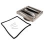 Wall Outlet Vent 125mm Stainless Steel for Home Extractors