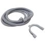 Drain Hose Extension 3.5m c/w hook fits Washing Machine - Dishwasher Appliances