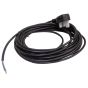 Mains Power Cable 8m 2 Core 0.75mm with UK 13Amp Plug for Vacuum Cleaners