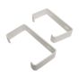 Flat Channel Ducting Clips fits 110 x 54mm Duct Suitable for Home Appliance Extractors ***LAST STOCK***
