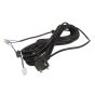CBF Mains Power Cable - UK Fitted 13Amp Plug fits Bissell Bagless Vacuum Cleaners