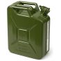 Green Jerry Can (Jerrican) - Metal 10 Litre - Green