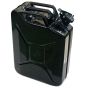 Steel Jerry Can (Jerrican) - 20 Litre - Black