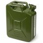 Green Jerry Can (Jerrican) - Metal 10 Litre - Green