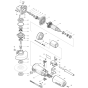 Makita 9564H Main Assembly