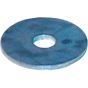 Rivet Washers, Zinc Plated. I.D: 1/8" x O.D: 1/2" - Pack of 1000