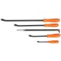 5 Piece Pry Bar Set 200 - 600mm Drop Forged & Hardened