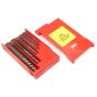 Screw Extractor Set 6 Piece for Broken Screw Removal - Sizes 1/8 to 3/4