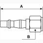 Female Threaded Adaptor 1/4 Inch for PCL Standard Fittings