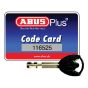37RK/60mm Granit Plus Close Shackle Padlock Rekeyable 08334 by ABUS - 8334