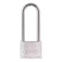 64TI/50HB80 Titalium Padlock 50mm x 80mm Long Shackle Carded by ABUS - 56382