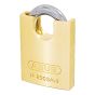 65/40CS 40mm Brass Padlock Closed Shackle Carded by ABUS - 35829