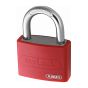 T65AL/40 40mm My Lock Aluminium Padlock Red Body 50012 by ABUS - 50012